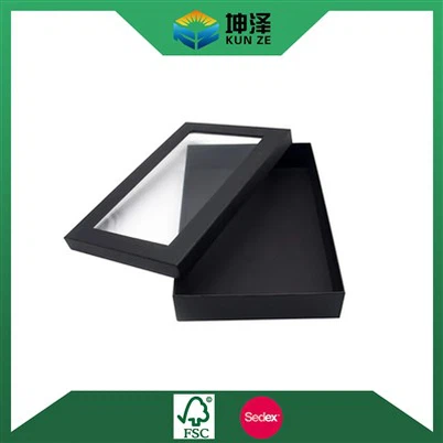 Kartonová Krabice S Průhledným Oknem